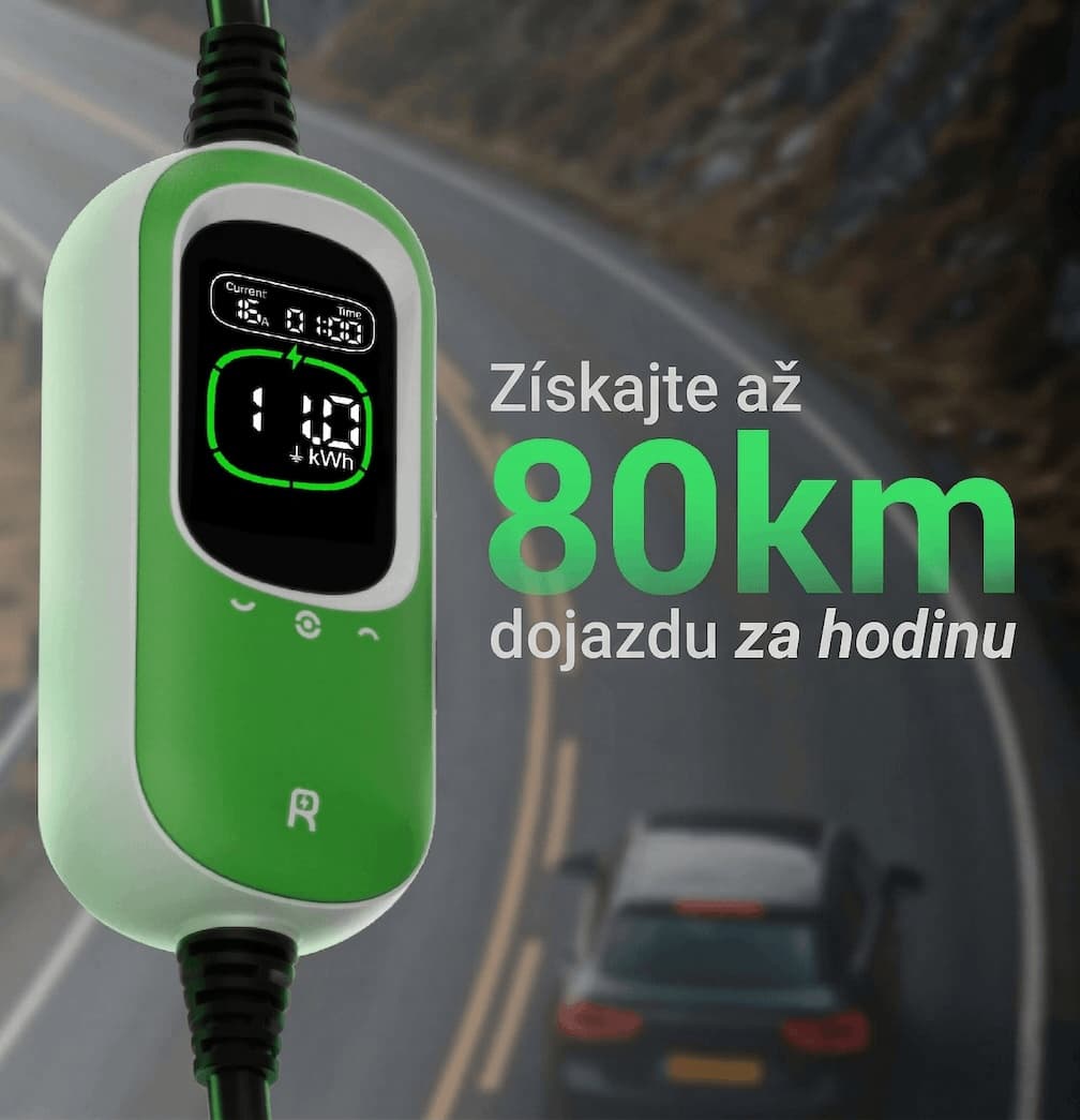 Displej Rheidon s nastavením prúdu