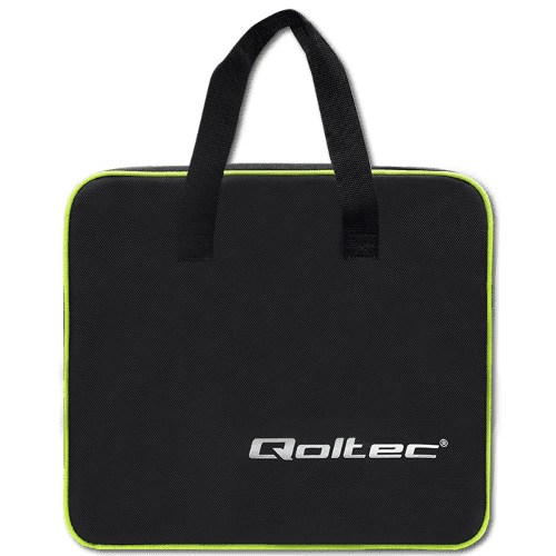 Qoltec Mobile nabíjačka prenosná pre EV 2-v-1, typ2, 3,5kW, 230V, LCD, 5m
