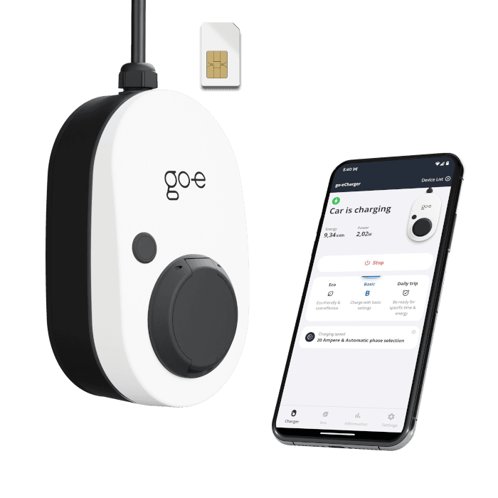 Wallbox EV nabíjačka 22kW 32A | go-e Gemini 2.0