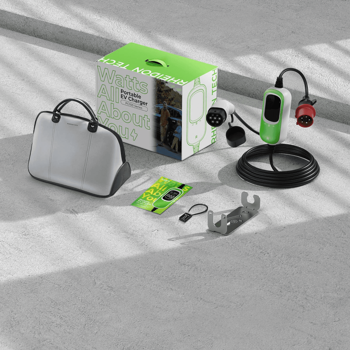 Prenosná nabíjačka pre elektromobily 11kW 400V | RHEIDON PC-100