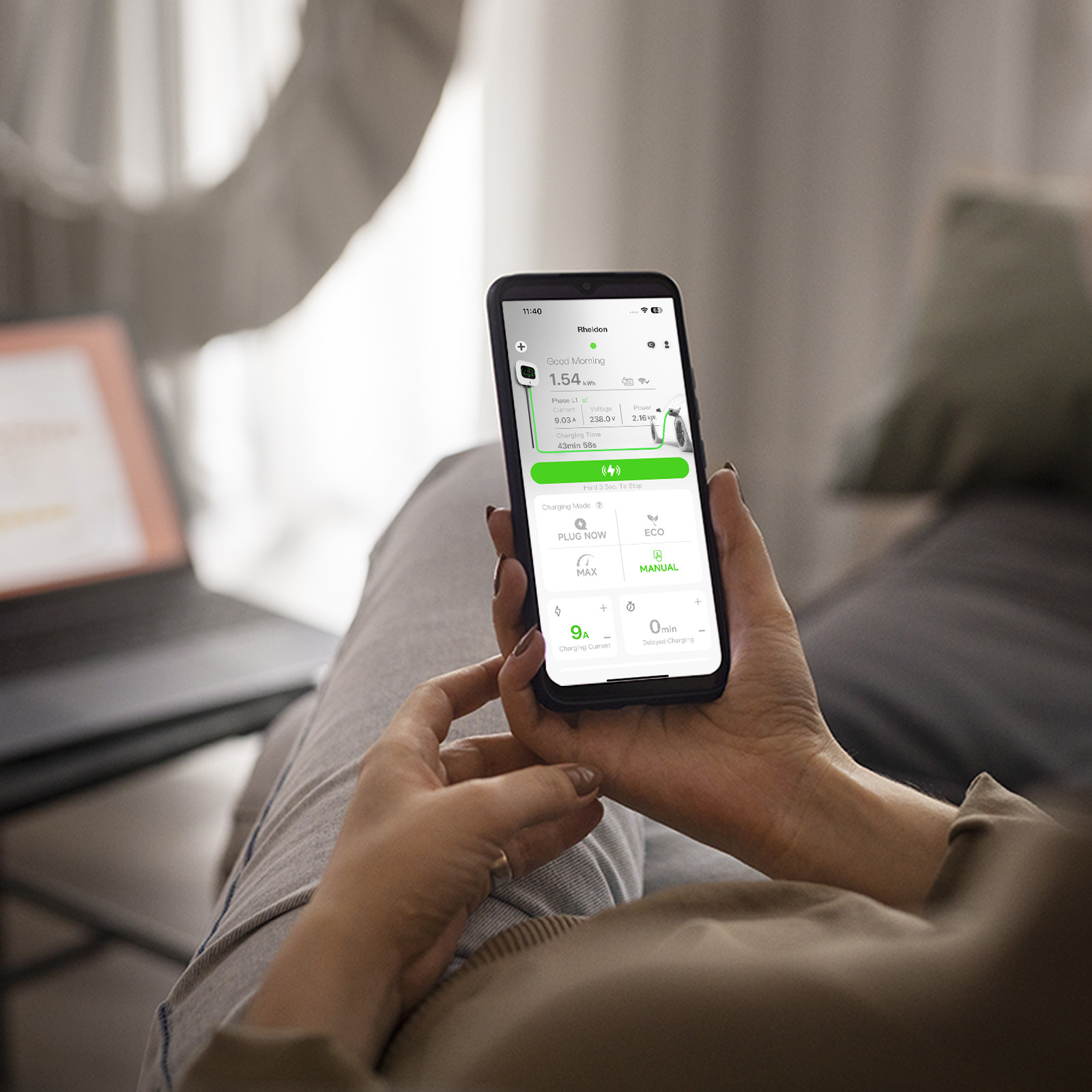 Rheidon Wallbox s aplikáciou